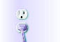 photo of electric plug out let with plug