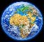 earth, full disk, europe and africa