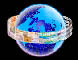 globe with world currencies