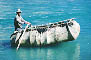 Tibetan yak skin boat