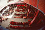 monks in Buddhist Temple in Tibet